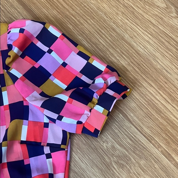 Michelle McDowell Colorful Geometric Maxi Dress XS excellent condition. - Picture 4 of 5